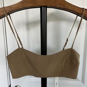 Dissh Fern Vienna Linen Crop Top- New with Tags!